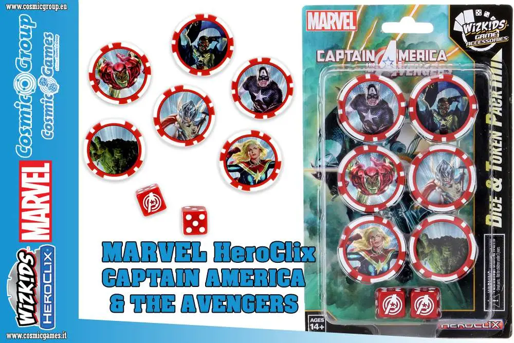 Casquette mhc .america avengers dice token